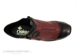 Rieker 58388-35 - Bottine Femme - Bordeaux - Noir -Magasin De Chaussures cd24607c73b9e66c561f35ea11d5d5ef img 2405.jpg 162899