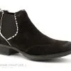 La Vie Est Belle - CACTUS Ebene - Boots Chelsea Femme Marron Fonce
