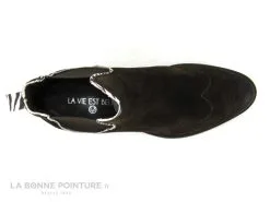 La Vie Est Belle - CACTUS Ebene - Boots Chelsea Femme Marron Fonce -Magasin De Chaussures cd24607c73b9e66c561f35ea11d5d5ef img 2500.jpg 163001