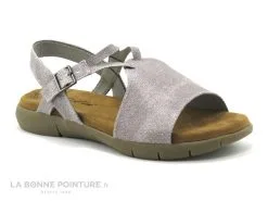 Feel'In Feel In DIVOT Gris - Nu-pieds Femme