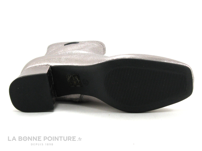 Les Tropéziennes M.Belarbi Tropeziennes DANIELA 40067 Argent - Boots Brillantes Femme 7 Les Tropéziennes M.Belarbi Tropeziennes DANIELA 40067 Argent - Boots Brillantes Femme – Image 7