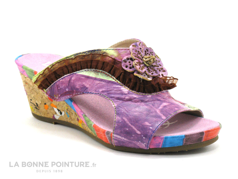Laura Vita BENOIT 12 Violet SL140356-12A Mule 1 Laura Vita BENOIT 12 Violet SL140356-12A Mule