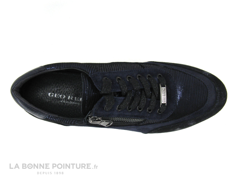 Geo Reino MALVABE Marine - Chaussure Compensee Femme Zip 6 Geo Reino MALVABE Marine - Chaussure Compensee Femme Zip – Image 6