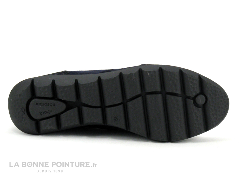 Geo Reino MALVABE Marine - Chaussure Compensee Femme Zip 7 Geo Reino MALVABE Marine - Chaussure Compensee Femme Zip – Image 7