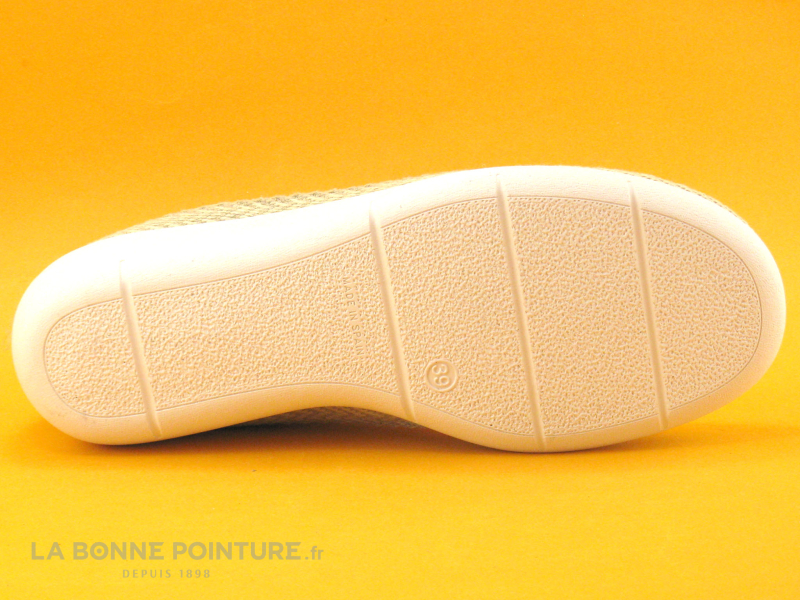 CM Confort 217 48001600 Blanc Beige - Ballerine Compensee 6 CM Confort 217 48001600 Blanc Beige - Ballerine Compensee – Image 6