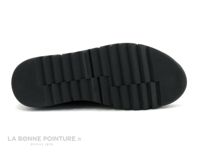 Alce Shoes 9544 Noir Bordeaux Marron - Velcro - Chaussure Basse 7 Alce Shoes 9544 Noir Bordeaux Marron - Velcro - Chaussure Basse – Image 7