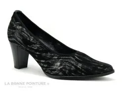 Geo Reino ALVINO Hello Noir - Escarpin Semelle Souple