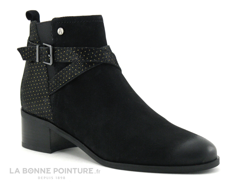 Fugitive RANDO Oil Noir Boots A Pois 1 Fugitive RANDO Oil Noir Boots A Pois