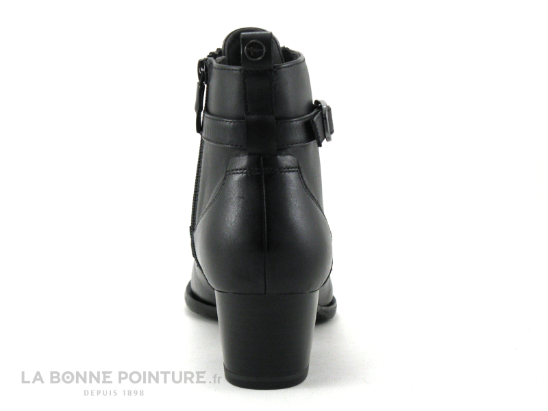 Tamaris 1-25118-27 - Bottine Noire à Lacet - Petit Talon 4 Tamaris 1-25118-27 - Bottine Noire à Lacet - Petit Talon – Image 4