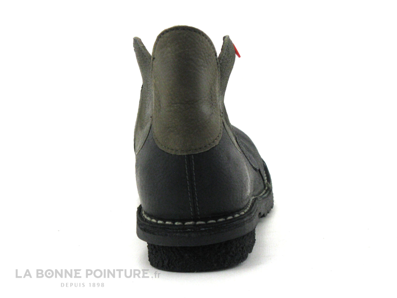 Alce Shoes 7760 - Chaussure Montante Noire - Cercles 4 Alce Shoes 7760 - Chaussure Montante Noire - Cercles – Image 4