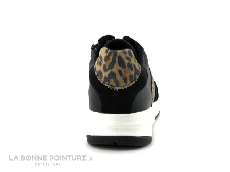 Geox AIRELL - D252SA - Black Camel - Sneakers Femme 4 Geox AIRELL - D252SA - Black Camel - Sneakers Femme – Image 4