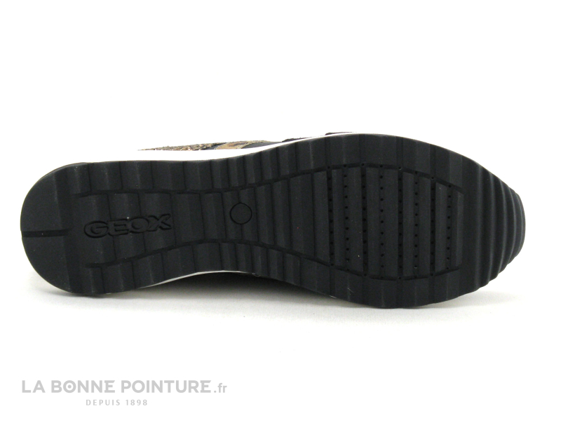 Geox AIRELL - D252SA - Black Camel - Sneakers Femme 7 Geox AIRELL - D252SA - Black Camel - Sneakers Femme – Image 7