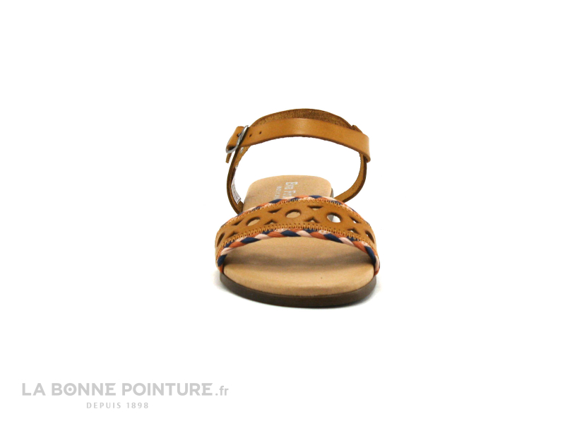 Eva Frutos 9189 Mostaza - Sandale Plate Jaune - Femme 2 Eva Frutos 9189 Mostaza - Sandale Plate Jaune - Femme – Image 2