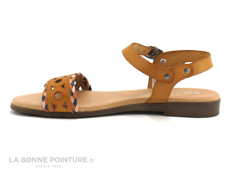 Eva Frutos 9189 Mostaza - Sandale Plate Jaune - Femme 3 Eva Frutos 9189 Mostaza - Sandale Plate Jaune - Femme – Image 3