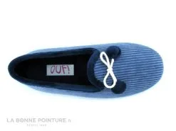 Ouf ! Ouf CIVET Jean - Chausson Femme Velours Cotele Bleu - Pompons 7 Ouf ! Ouf CIVET Jean - Chausson Femme Velours Cotele Bleu - Pompons -Magasin De Chaussures cd24607c73b9e66c561f35ea11d5d5ef img 3731.jpg 176115