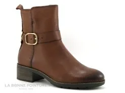 Tamaris 1-25322-27 Marron - Bottine Zippee - Bride Cheville Boucle Or -Magasin De Chaussures cd24607c73b9e66c561f35ea11d5d5ef img 3791.jpg 164533