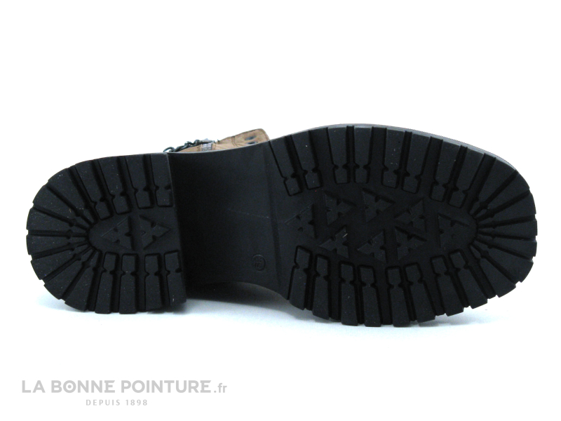 Venus 2153905K Vizon Mink - Bottine Marron Bout Carre - Chainette 7 Venus 2153905K Vizon Mink - Bottine Marron Bout Carre - Chainette – Image 7