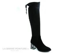 MetamorfOse Metamorf Ose MACHERIE Noir - Botte Cuissarde Noire