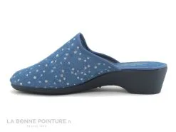 Semelflex COLETTE - Bleu Jeans - Pois Argent - Pantoufle Mule Femme 9 Semelflex COLETTE - Bleu Jeans - Pois Argent - Pantoufle Mule Femme -Magasin De Chaussures cd24607c73b9e66c561f35ea11d5d5ef img 3990.jpg 133370