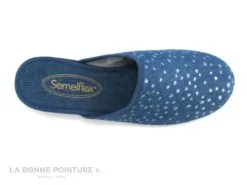 Semelflex COLETTE - Bleu Jeans - Pois Argent - Pantoufle Mule Femme 12 Semelflex COLETTE - Bleu Jeans - Pois Argent - Pantoufle Mule Femme -Magasin De Chaussures cd24607c73b9e66c561f35ea11d5d5ef img 3993.jpg 133367