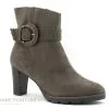 Marco Tozzi 2-25841-27 Pepper - Boots Marron Talon Haut - Bride Tressee