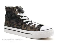 Les Ptites Bombes LPB LPB Les Petites Bombes - EMMY - Print Leopard - Basket Montante F