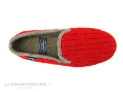 Semelflex RUBY Rouge - Tricot - Charentaise Souple Femme -Magasin De Chaussures cd24607c73b9e66c561f35ea11d5d5ef img 4125.jpg 164911