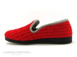 Semelflex RUBY Rouge - Tricot - Charentaise Souple Femme -Magasin De Chaussures cd24607c73b9e66c561f35ea11d5d5ef img 4128.jpg 164915