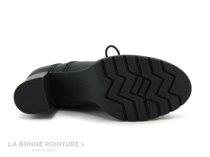 Marco Tozzi 2-25219-27 Black Antic - Boots Talon Haut Lacet Et Zip 7 Marco Tozzi 2-25219-27 Black Antic - Boots Talon Haut Lacet Et Zip – Image 7