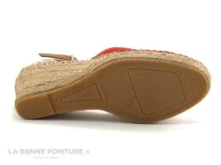 Fabiolas 304700 Red - Sandale Compensee Rouge - Beige -Magasin De Chaussures cd24607c73b9e66c561f35ea11d5d5ef img 4295.jpg 133706