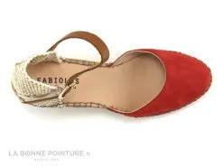 Fabiolas 304700 Red - Sandale Compensee Rouge - Beige -Magasin De Chaussures cd24607c73b9e66c561f35ea11d5d5ef img 4296.jpg 133705