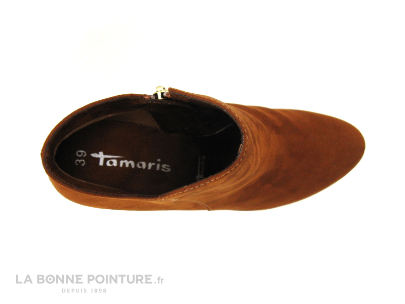 Tamaris 1-25316-25 Brandy - Bottine Marron Rouille - Talon Haut 6 Tamaris 1-25316-25 Brandy - Bottine Marron Rouille - Talon Haut – Image 6