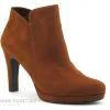 Tamaris 1-25316-25 Brandy - Bottine Marron Rouille - Talon Haut