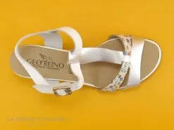 Geo Reino VUA Argent Jasmine Blanc - Sandale Femme -Magasin De Chaussures cd24607c73b9e66c561f35ea11d5d5ef img 4452.jpg 133918