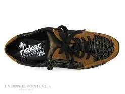 Rieker 53716-22 - Gris Jaune Bronze - Chaussure Basse Compensee -Magasin De Chaussures cd24607c73b9e66c561f35ea11d5d5ef img 4560.jpg 165351
