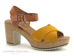 Valeria's Valerias 5208 Ocre - Marron - Sandale Talon - Jaune -Magasin De Chaussures cd24607c73b9e66c561f35ea11d5d5ef img 4593.jpg 134043