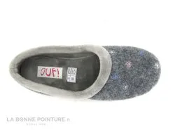 Ouf ! Ouf BLACY Gris - Flocons Brodes - Chausson Souple Femme 7 Ouf ! Ouf BLACY Gris - Flocons Brodes - Chausson Souple Femme -Magasin De Chaussures cd24607c73b9e66c561f35ea11d5d5ef img 4725.jpg 177356