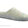 CM Confort PETT Multi Gris - Pantoufle Femme Feutre Recycle