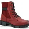 Mustang Shoes Mustang 1443 502 5 - Bottine Rouge Femme