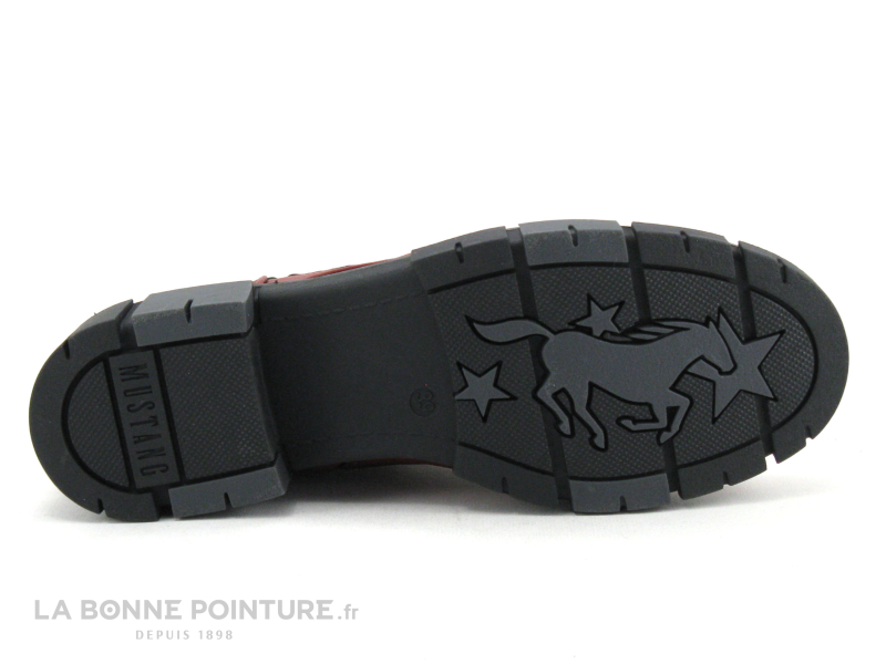 Mustang Shoes Mustang 1443 502 5 - Bottine Rouge Femme 7 Mustang Shoes Mustang 1443 502 5 - Bottine Rouge Femme – Image 7