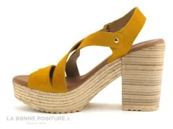 Valeria's Valerias 5210 - Sandale Jaune Ocre - Talon Haut Et Large -Magasin De Chaussures cd24607c73b9e66c561f35ea11d5d5ef img 5150.jpg 134746