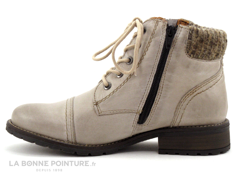 Com Un Point Boots Beige Col Lainage WH-021H11 3 Com Un Point Boots Beige Col Lainage WH-021H11 – Image 3