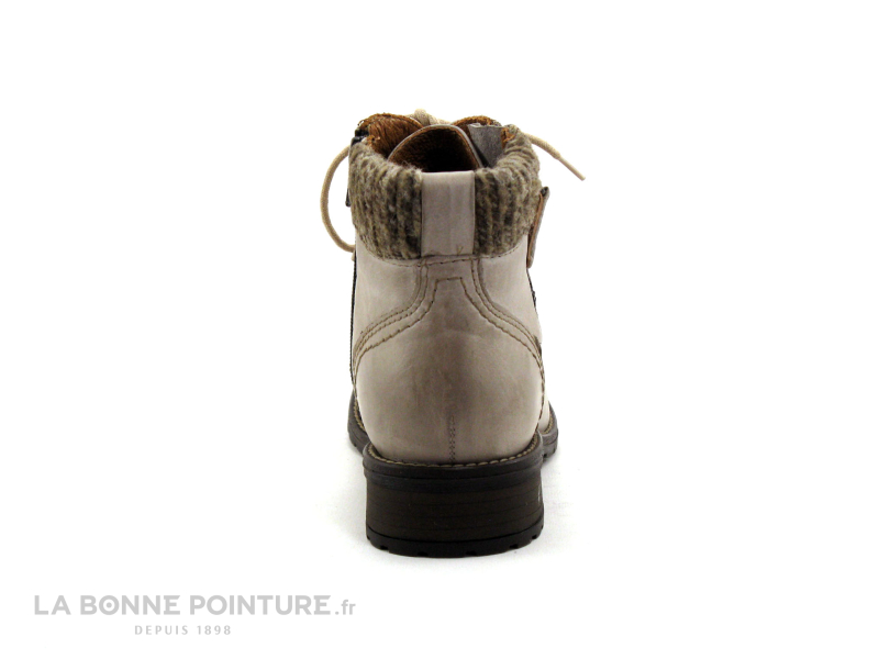 Com Un Point Boots Beige Col Lainage WH-021H11 4 Com Un Point Boots Beige Col Lainage WH-021H11 – Image 4