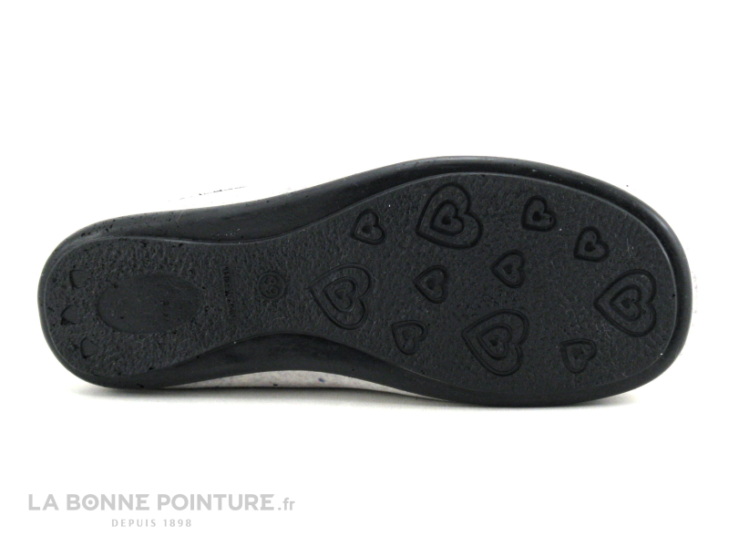 Selkis 22332 Gris - Pingouin A Skis - Pangoufle Mule Femme 3 Selkis 22332 Gris - Pingouin A Skis - Pangoufle Mule Femme – Image 3