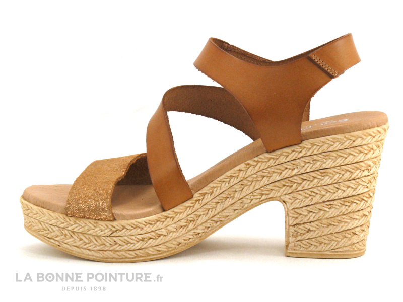 Eva Frutos 8735 - Marron - Nu-pieds Talon 3 Eva Frutos 8735 - Marron - Nu-pieds Talon – Image 3