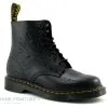 Dr. Martens Dr Martens 1460 FLAMES Black 27028001 - Flame Polished Smooth - Boots
