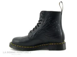 Dr. Martens Dr Martens 1460 FLAMES Black 27028001 - Flame Polished Smooth - Boots -Magasin De Chaussures cd24607c73b9e66c561f35ea11d5d5ef img 5429.jpg 166206