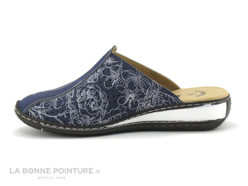 Moran's Morans XENO Jean - Sabot Femme Bleu 2 Moran's Morans XENO Jean - Sabot Femme Bleu – Image 2