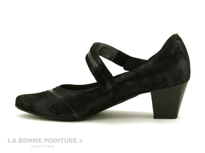 Geo Reino OLEPI - Bleu Marine Metallise - Escarpin Avec Bride 3 Geo Reino OLEPI - Bleu Marine Metallise - Escarpin Avec Bride – Image 3