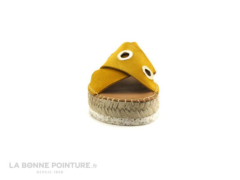 Fabiolas C904614 Ocre - Mule Jaune Femme 2 Fabiolas C904614 Ocre - Mule Jaune Femme – Image 2